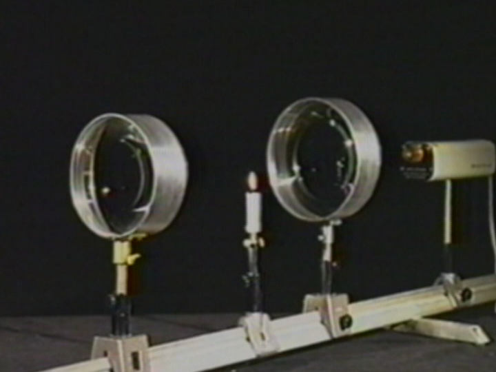 Refraction/Schlieren Image: Variations in the Index of Refraction of Air