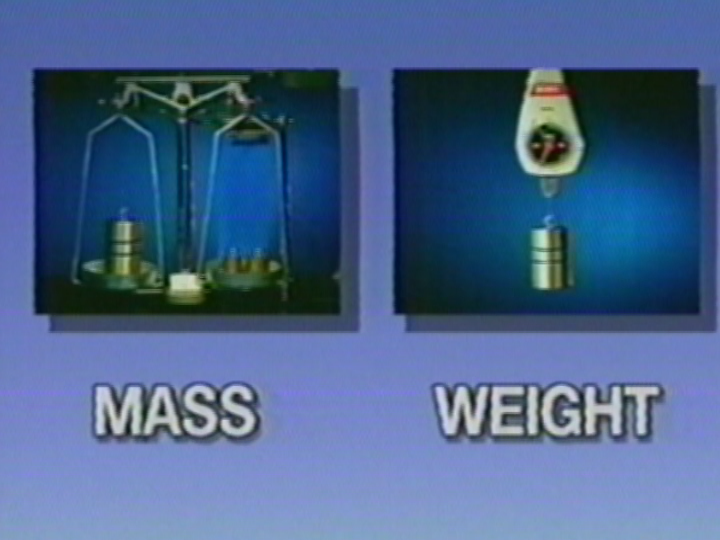Mass and Weight: Weightlessness during Free-fall